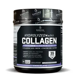 SASCHA FITNESS Hydrolyzed Multi Collagen | Chocolate
