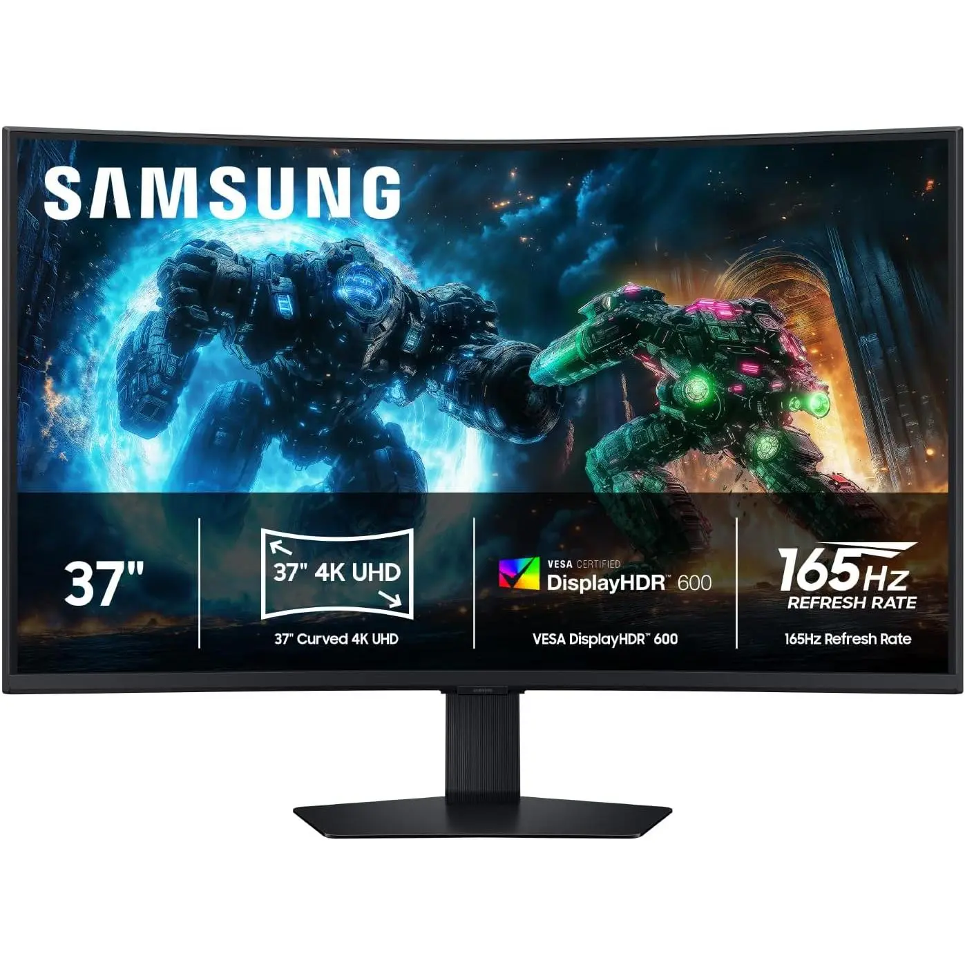 Samsung LS37FG75DENXZA 37" G75F 4K 165Hz Curved Gaming Monitor (2025)