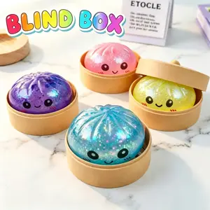 4 pieces Randomly1set - New and Novelty Blind Boxes withVarious Designs, Rich Texture, Adorable, Slow-Resilience Toys,Soft Touch, Sensory Pressure Squeeze Toys, Anxiety Relief,Creative, Stress-Relieving Toys, Perfect Holiday Party Gifts,Squishies