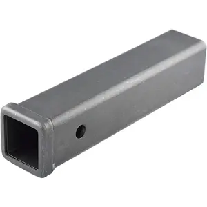 64455 Trailer Hitch Weld-on Receiver Tube 2-inch X 12-inch Storage Box Combo Bar Raw Steel Finish