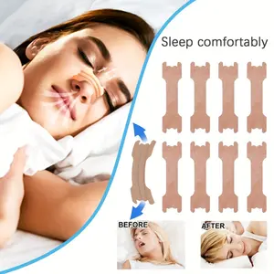 50/100 Pieces Anti-Snoring Breathable Nasal Strips, Odorless Sleep Aid, Relieve Nose Congestion, Improve Night Breathing, Easy-To-Use Tablets