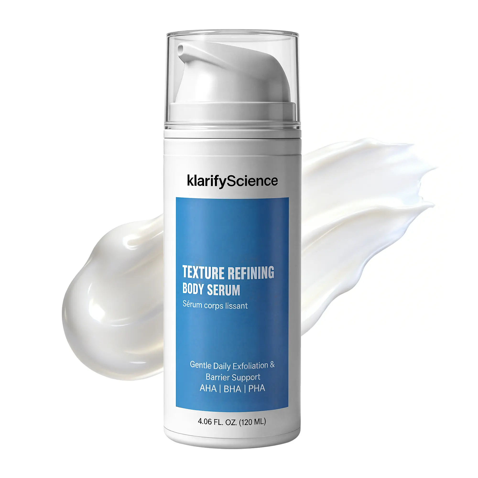 KP Treatment Serum - Triple Acid Complex (AHA + BHA + PHA) for Keratosis Pilaris | Gentle Daily Body Serum for Rough Bumpy Skin, Strawberry Legs & Ingrown Hairs | 4 fl oz