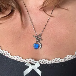 Crystal & Charm Necklace  - Pick your favorite crystal heartstone and charm to create the perfectly balanced and customized dainty magical pair! Stainless Steel Waterproof Fade Proof Gold Plated