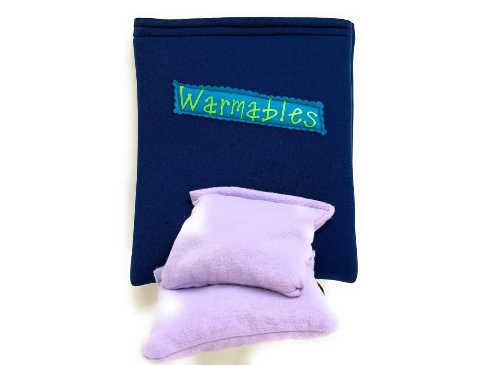 Warmables Insulated Thermal Mini Lunch Sleeve (9"x8") - Mini Food Carrier with 2 Reusable Heat Packs, Budget-Friendly Unisex Option for Gym, Work, School/Gym Use, Keeps Food Warm
