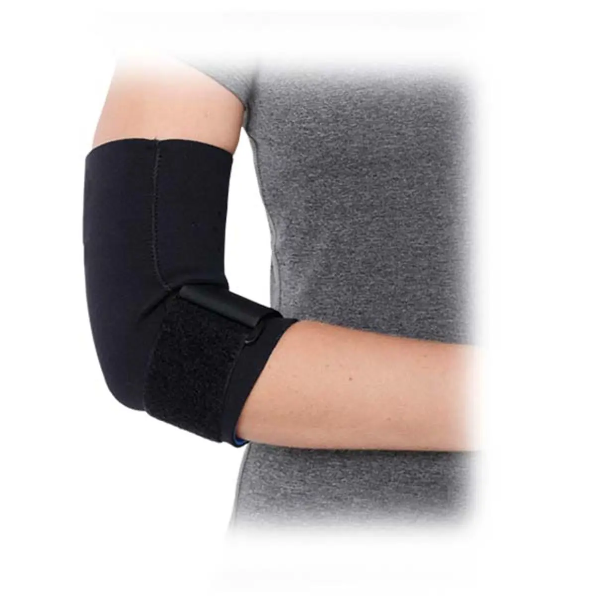 Advanced Orthopaedics Neoprene Tennis Elbow Sleeve with Adjustable Circumferential Arm Strap - Tendonitis Support, Accelerate Healing, Reduce Recovery Time, Left/Right Fit, Large, 0.16 lbs, Adjustable Strap, Forearm Fit
