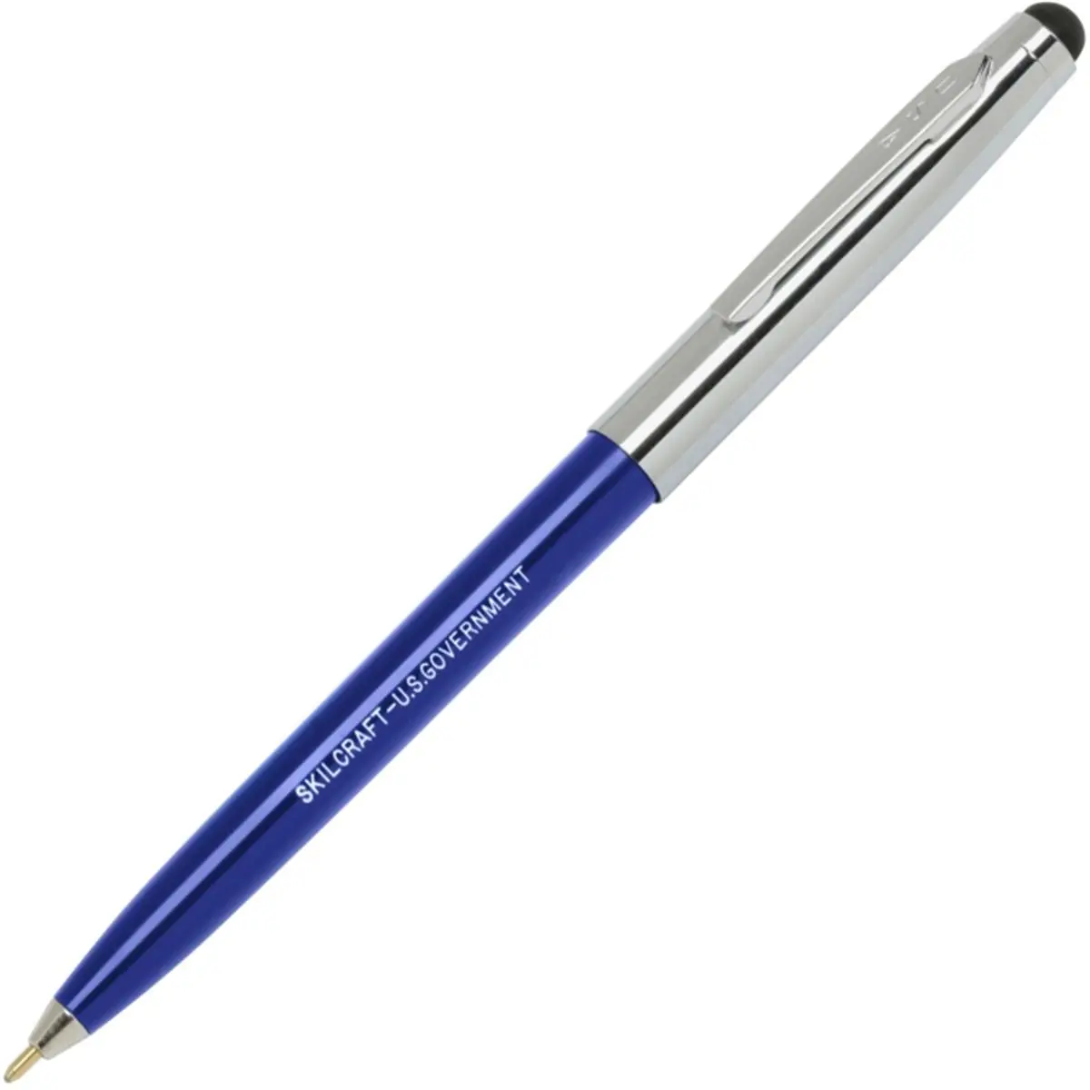 Skilcraft NSN6438195 Retractable Stylus Ballpoint Pen - Blue, Tablet & Smartphone Accessories for Android Devices