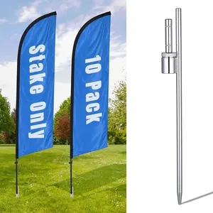 Yescom 10ct. 20in. Ground Spike ONLY, for Feather Flag Banners