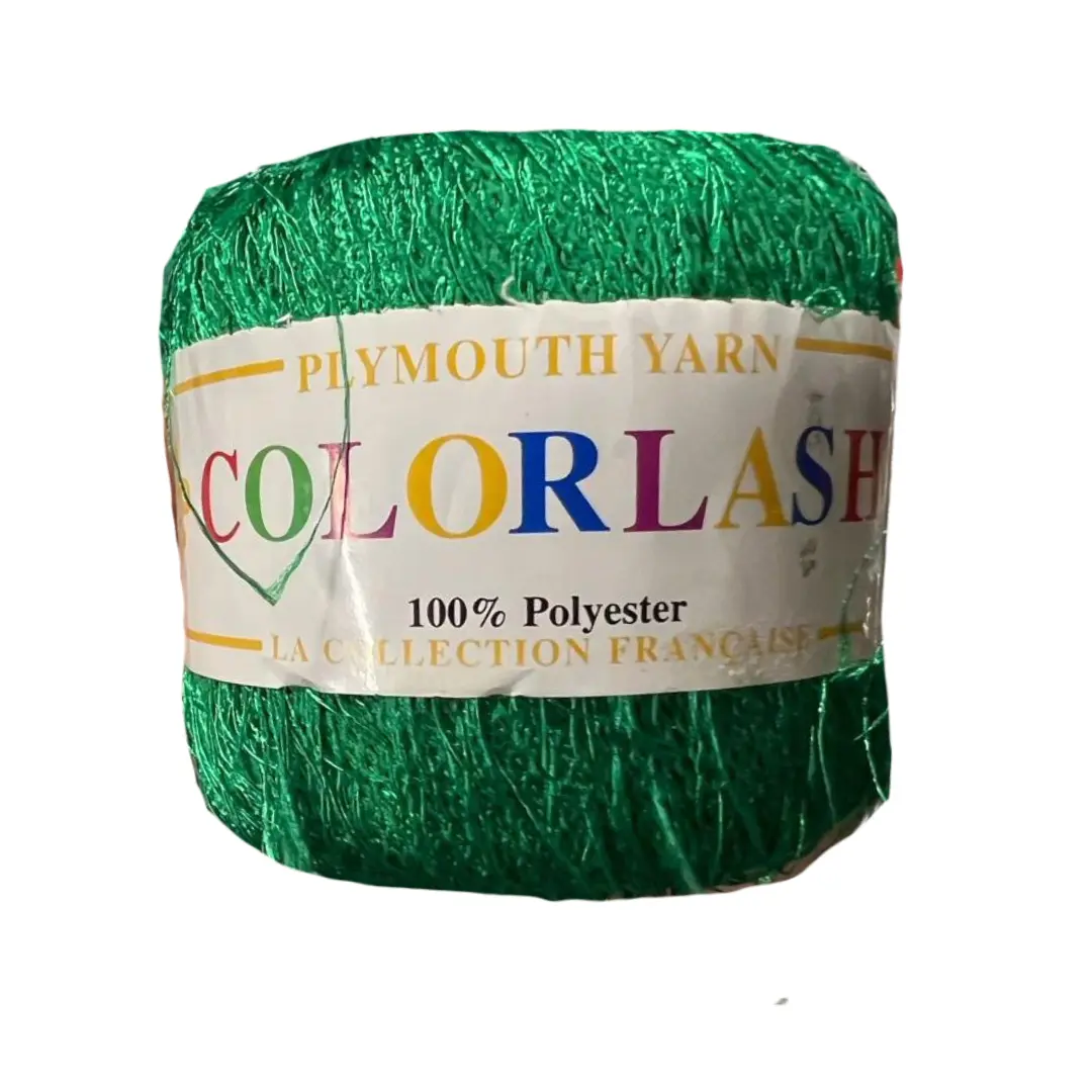 Plymouth Yarn - Colorlash Eyelash Yarn (One 50 g Ball) 100% Polyester - Approx. 220 yards | Hand Wash -  Made in France