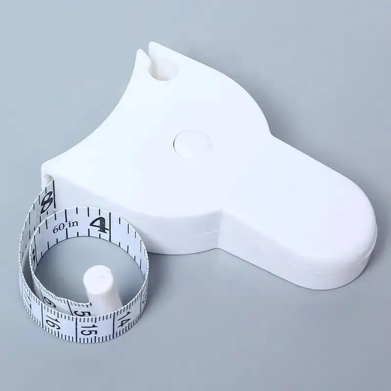 Body Measuring Tape 60 Inch Portable Fitness Measuring Device with Shrinkage Function for Accurate Body Measurements