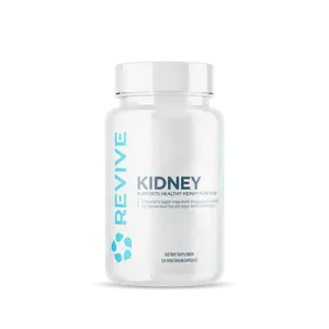 Revive Kidney -135 Veg Caps - Natural Formula for Healthy Kidney Function & Blood Pressure Support - Vegan Dietary Supplement - Vitamin