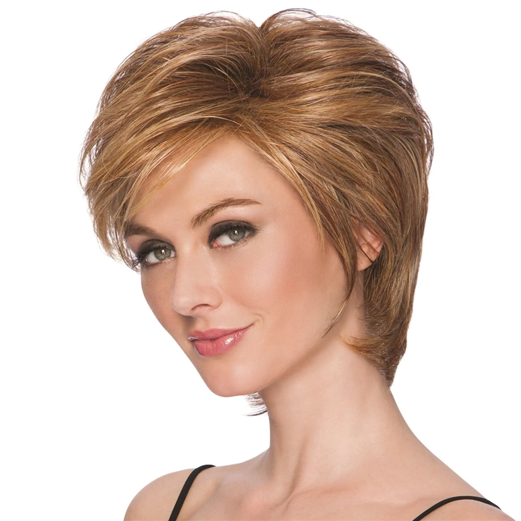 SHORT TAPERED CROP WIG