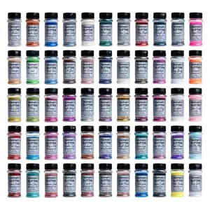 Makerflo Holographic Fine Glitter Variety Set. Iridescent Glitter for Resin Arts and Crafts, DIY Tumblers, Body Nail, Glitter for Any Crafts and Personalization - Set of 55/2 oz Each