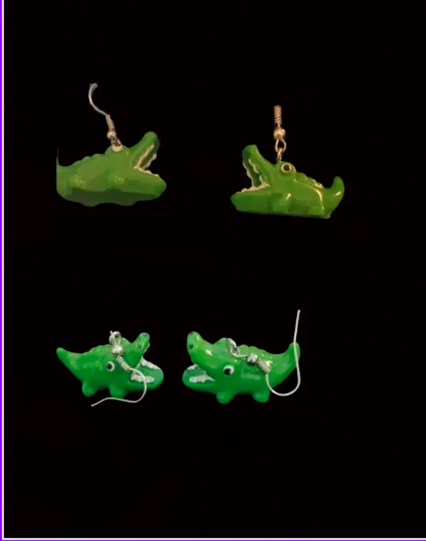 gator earring