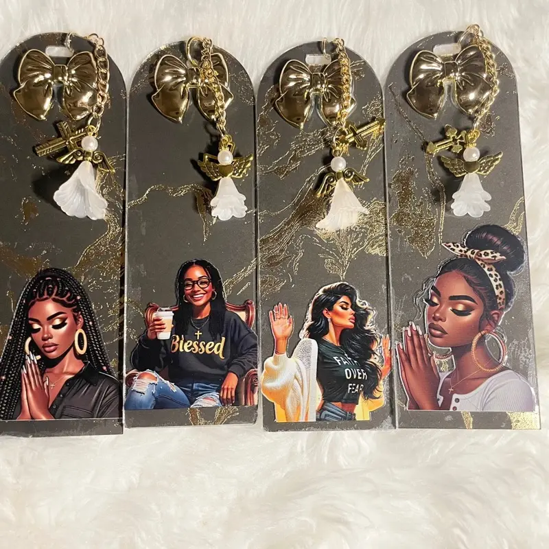 Acrylic Bible Bookmarks with Unique Designs and No Additional Attributes Adhesive Vinyl Decal Stickers