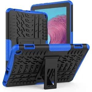for 2020 Release Fire HD 8 Tablet Case(Fit 10th Generation Not fit 12th/8th/7th Gen) with Kickstand,Also for 8in Sony iPad Nokia Dual Layer Shockproof Case