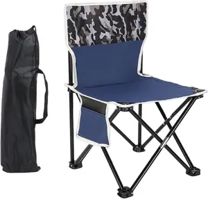 (1pack) Folding camping chair suitable for men of shorter stature, portable outdoor backpack chair, suitable for hiking, picnics, camping, and the beach. Ultralight and portable camping chair with storage bag