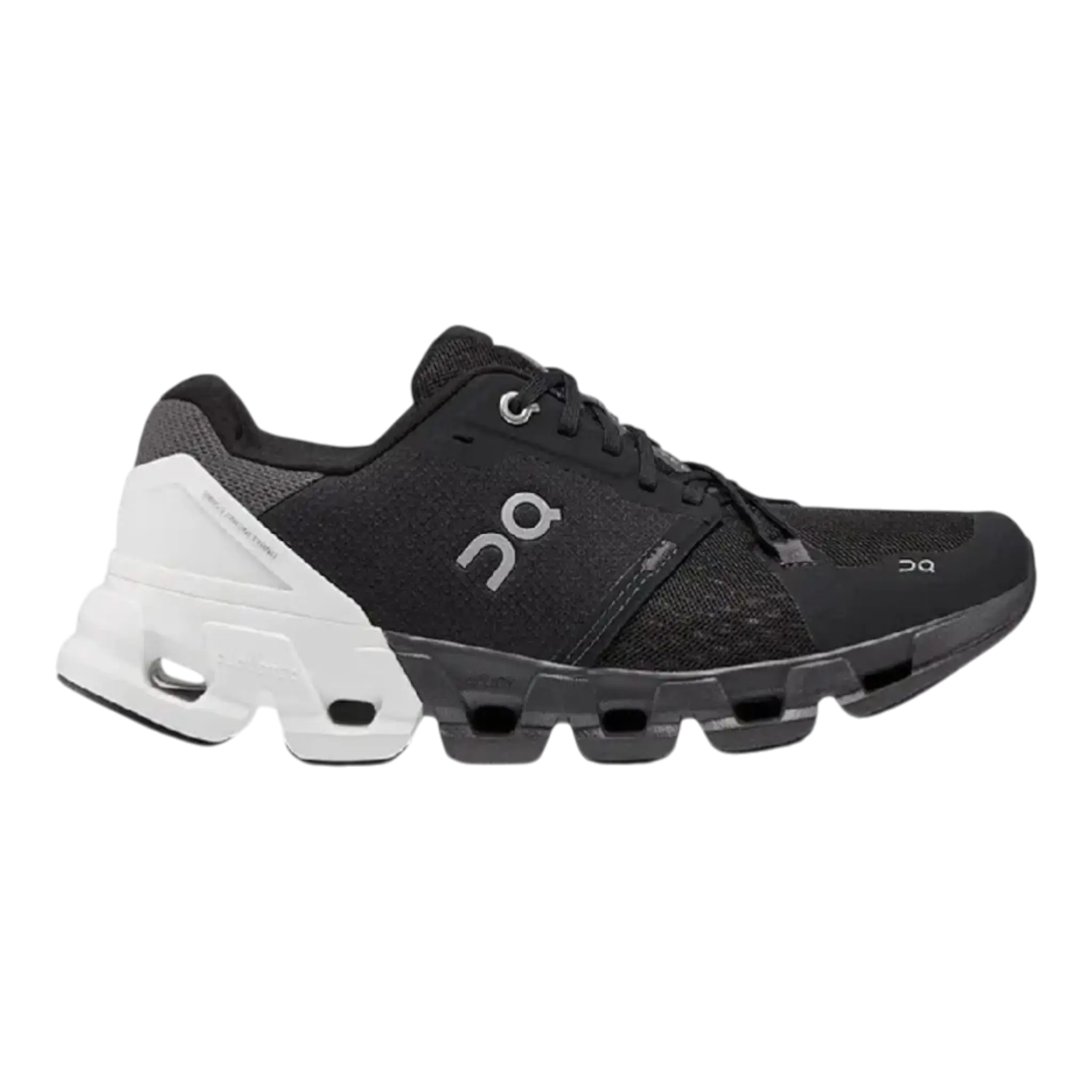 ON Cloudflyer 4 Wide Sneaker in Black White | Women