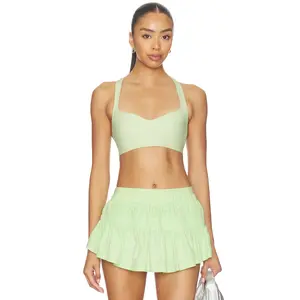 Free People x FP Movement Win Win Sweetheart Bra in Whipped Lime