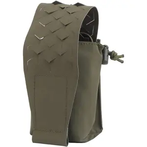 SQ-PHP002 Multifunctional MOLLE Walkie Talkie Pouch,Tactical Quick Release Chest Hang Magazine Pouches Carrier Radio Bag for Hunting Airsoft