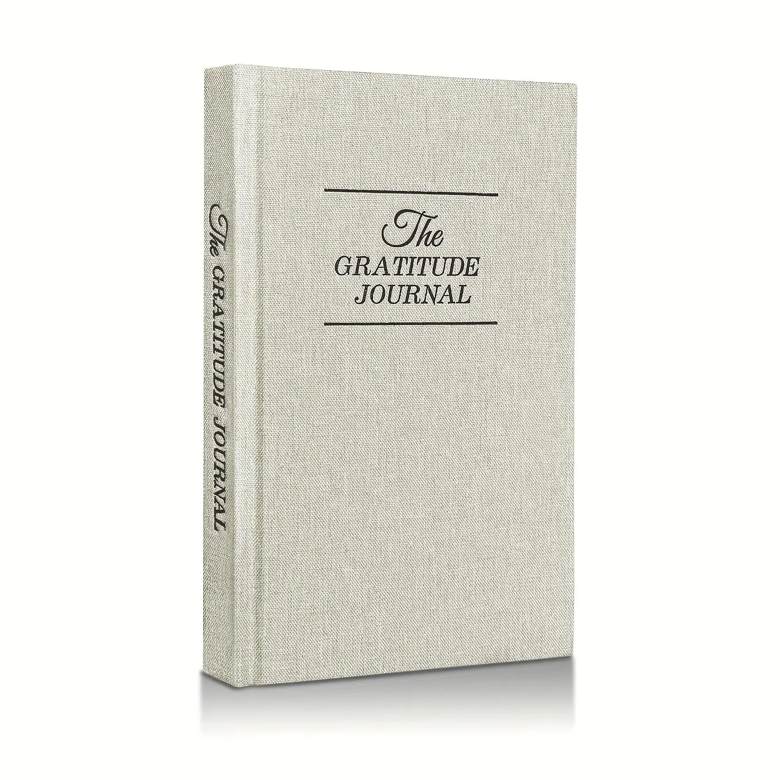 Daily Gratitude Journal, 1 Count Undated Daily Journal, Daily Planner, Positivity, Affirmation, Productivity, Mindfulness & Self Care, Simple Undated Daily Guide Planner
