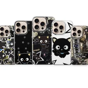 Chococat Phone Case Sanrio Cute Character Cover for iPhone 17, 16, 15, 14, 13, 12, 11, X & Galaxy.