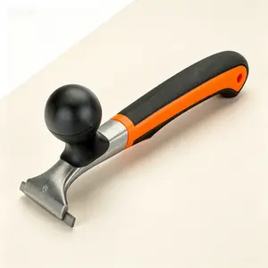 Heavy-Duty Carbide Scraper Tool with Ergonomic Handle, 2-1/2" Extra-Wide Blade for Paint, Rust, Adhesive Removal on All Surfaces, High-Strength Scraping Hand Tool, Reusable with Replacement Blades