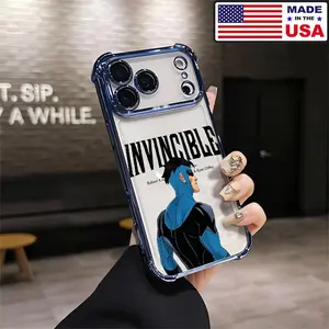 Invincible Mark Grayson Aesthetic Design Pattern Casing For iPhone 17 16 15 14 13 12 Samsung 22 23 24 25 Plus Pro Max Ultra Soft Silicon TPU Shockproof Protector Vintage Unique Fashion Mobile Phone Case