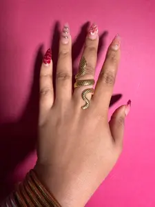Liberté Snake Statement Ring