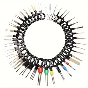 41pcs Automotive Wire Terminal Connector Pin Extractor Tool Set, Car Terminal Removal Tool Kit, Pin Ejector Wire Kit, Repair Tool Kit, No Battery Required