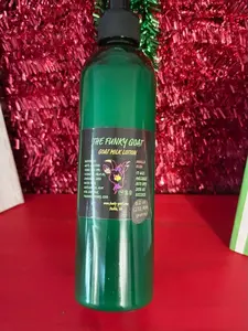 The Funky Goat Vanilla Bean Goat Milk Lotion 8.2 oz Natural Moisturizer for Soft Skin MADE ON OUR FARM IN THE USA