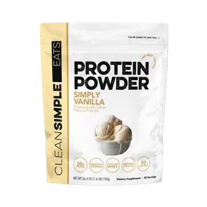 Protein Powder: Simply Vanilla (30 Serving Bag)