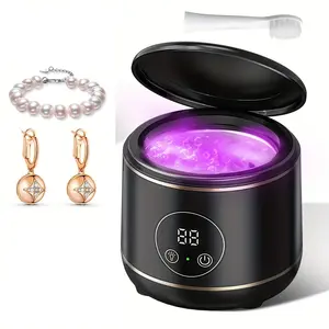 Portable UV Ultrasonic Jewelry Cleaner, Home Use Jewellery Cleaning Machine, Efficient and Safe, Ideal for Daily Maintenance, Home Sterilizer