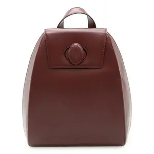 Pre-owned Cartier Calfskin Tote Bags Must de Leather Backpack
