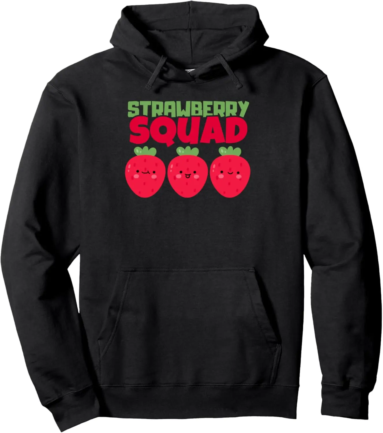 Cool Strawberrry Design For Men Women Strawberry Fruit Lover Pullover Hoodie 5