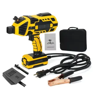 Portable electric welding machine, handheld welder with multi-level variable current adjustment, portable household small arc welding gun, repair welding tool Multi-Function Set