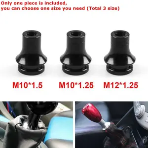Car Shift Knob Boot Retainer Adapter, Manual Gear Shifter Adapter, Dustproof Gear Shift Knob Adapter for Honda Toyota Nissan