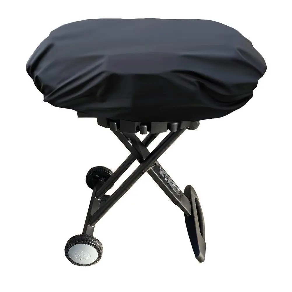 1pc Outdoor Portable Grill Cover, Garden Grill Protective Cover, BBQ Stove Cover, Durable Cover, Dust Cover, Dustproof Cover, Portable Covers, Dustproof Design