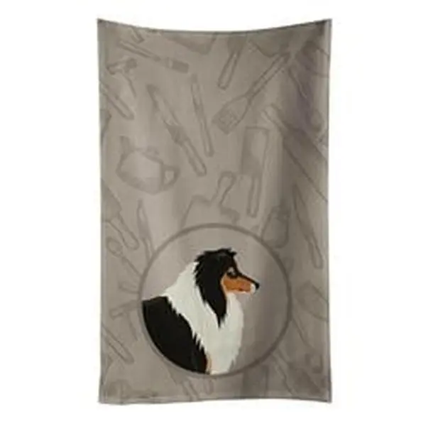 Collie in the Kitchen Kitchen Towel