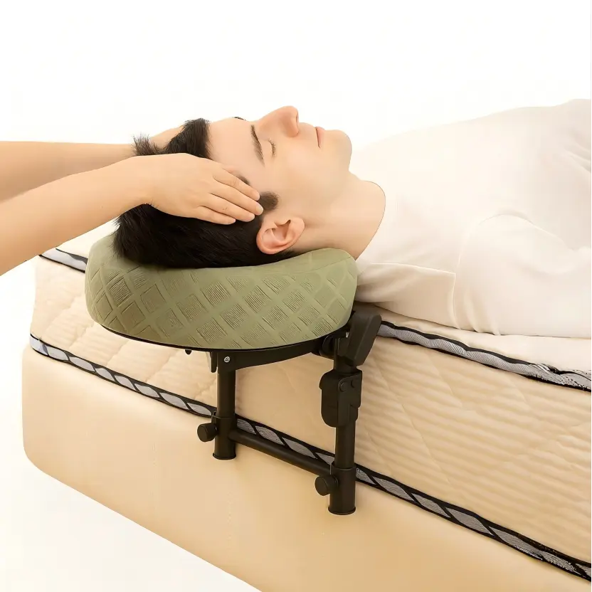 Massage Headrest for Bed, Adjustable Massage Face Cradle at Home, Portable Massage Table Kit for Sleeping Mattress, Face Down Pillow After Eye Surgery