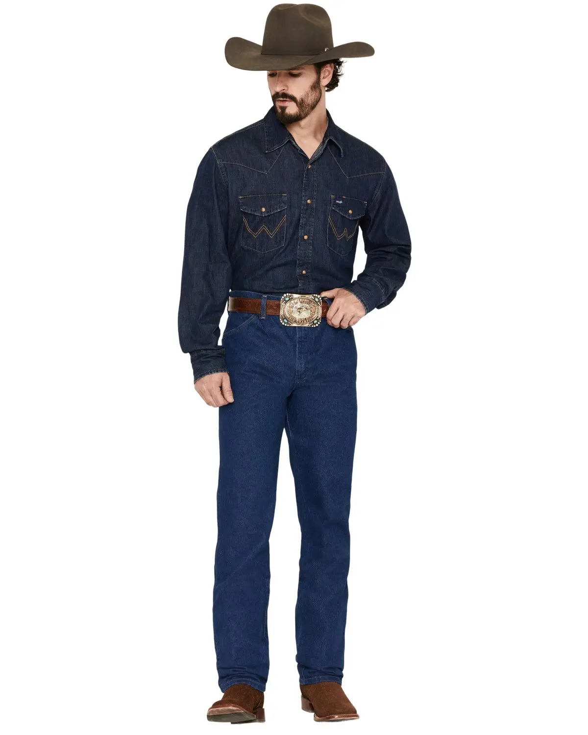 Wrangler Men's 936 Cowboy Cut Slim Fit Prewashed Jeans - 0936Pwd_X2