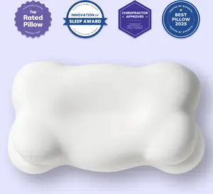 Mellow CloudAlign Pillow - Top Rated Chiropractor Approved Best Pillow 2025 - Innovation Sleep Award Winner
