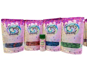 Simply Sweet CLE Super Sour Gushyz 4-Pack Bundle + Fairy Dust Candy