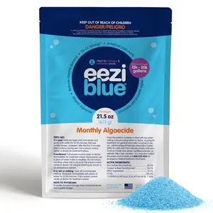 Eeziblue Pool Algaecide & Pool Booster for Above Ground and In-Ground Swimming Pools