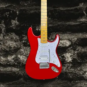 Aslin Dane AST -4 Canda apple red-with glossy maple fingerboard S-S-H pickup configuration