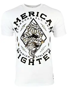 American Fighter Men's Casual Cotton Short-Sleeve Top, Classic T-Shirt Densmore