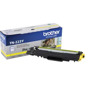Brother  TN223-227 1300 Page Yield Toner Cartridge, Yellow