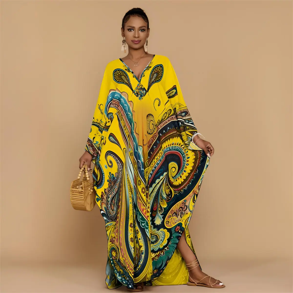 Bohemian Paisley Yellow