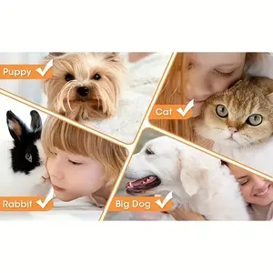 4pcs Clean Touch Ink Pad for Dog Paw Prints, Trendy Inkless Pet Paw Print Kit, Mess-Free Paw Print Stamp Pad for Dogs & Cats