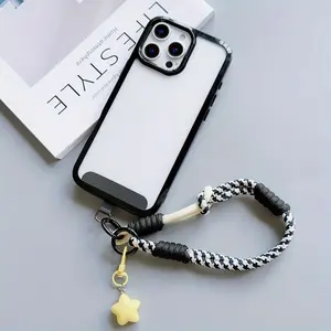 Cute Phone Lanyard, Multipurpose Phone Strap, Anti-lost Phone Wrist Strap, Double Layer Braided Keychain, Camera Strap, Phone Accessories, Cell Phone Charm, Phone Sling, Adjustable Phone Lanyard, Phone Decoration