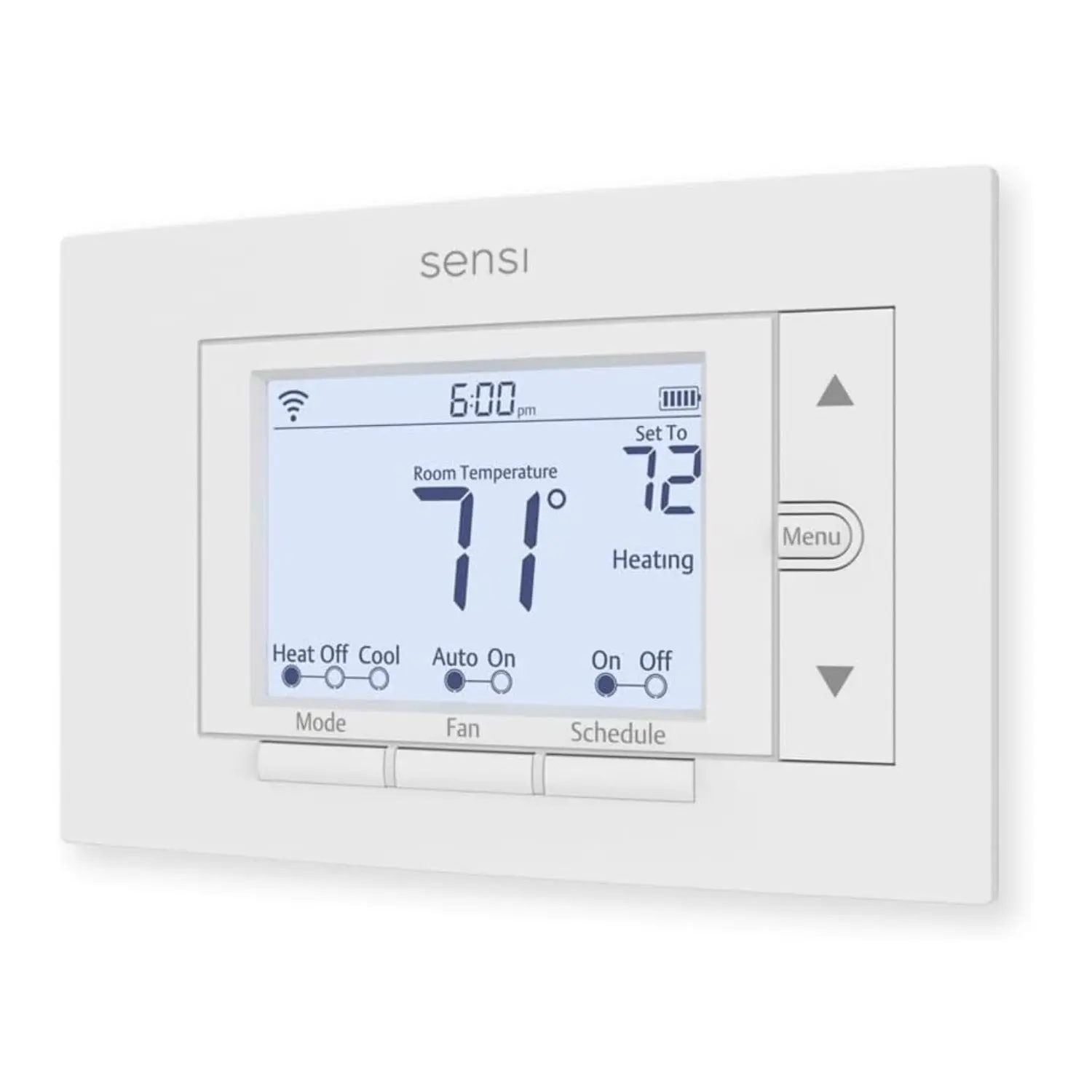 Sensi ST55 Smart Thermostat, Wi-Fi, Alexa Sensi ST55 Smart Thermostat, Wi-Fi, Alexa